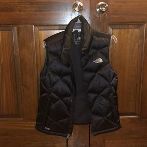 North Face vest - women’s - black - worn once
